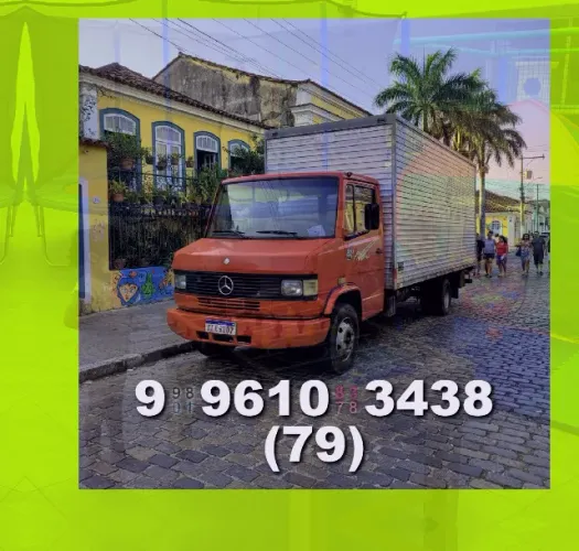 Frete rápido! Não perca tempo, chame agora e resolva sua mudança!