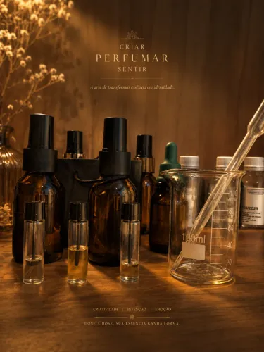 "A arte da perfumaria é escolher o cheiro que exala na alma.