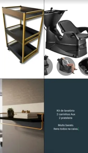 Material de salão de beleza 