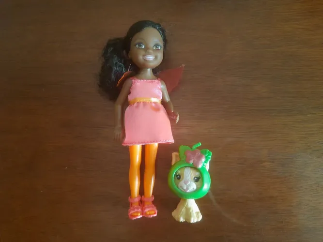 Boneca Barbie com cachorrinho