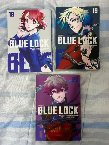 Mangá blue lock volume 18, 19 e 20