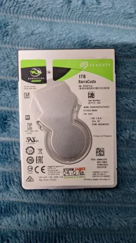 HD Seagate Barracuda 1TB 2.5" Notebook/PC/PS4