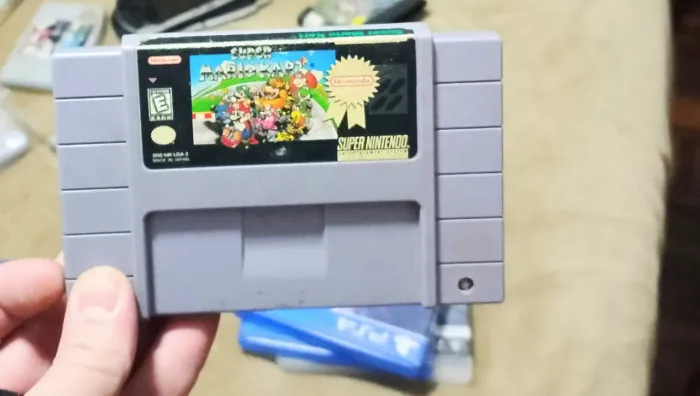 Cartuchos de Super Nintendo