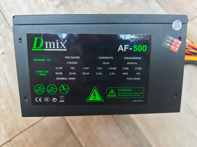 Fonte ATX Dmix 500w