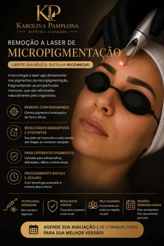 Remoção de Micropigmentação/Sobrancelhas
