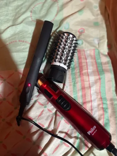 Escova secadora e prancha