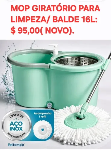 MOP GIRATÓRIO PARA LIMPEZA 