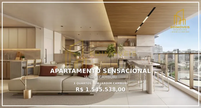 Oportunidade Única: Apartamento em Jardim Camburi com Varanda Gourmet