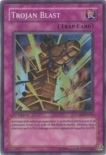 Yugioh!!! Trojan Blast CDIP-EN056 Super Rare