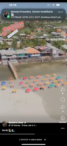 VENDE-SE - HOTEL PÉ NA AREIA EM CRISPIM