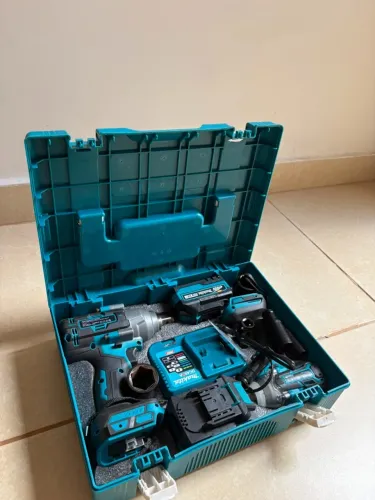Kit Chave de Impacto 3/4 40V Max + 2 Baterias 5Ah + Carregador + Maleta