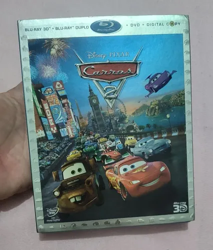 disco Blu Ray Carros 2 pixes Edição Especial <br><br>Blu-ray<br><br>Blu-ray