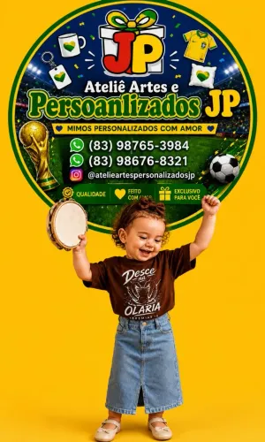 Camisa personalizadas evangélica desce na olaria 