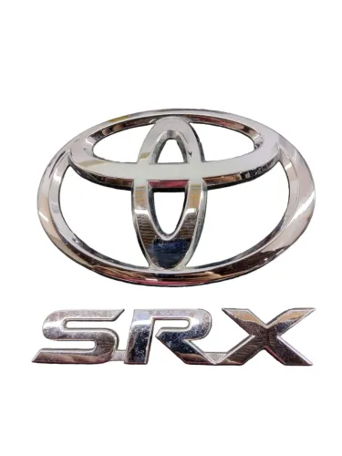 Símbolo Toyota E Srx 2019 Cromado