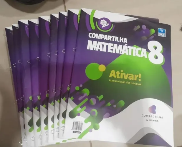 Livro 8° Ano- Editora compartilha santinha- Usado