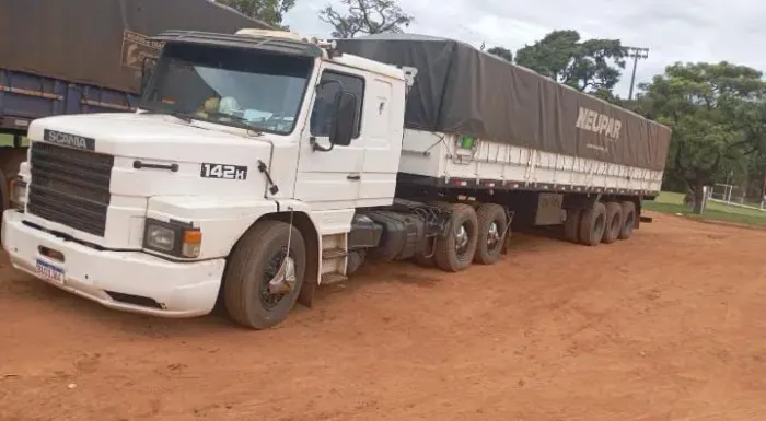 Scania 142 caçamba 30m e graneleiro ls