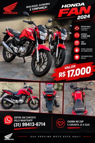 Honda CG 160 FAN Flex 2023