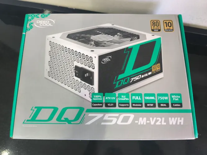 Fonte de Alimentação Deepcool DQ750-M-V2L WH 750W