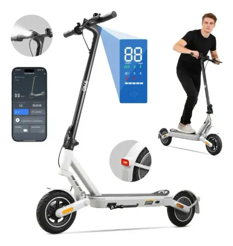 Gm5 P5 Patinete Elétrico Adulto Dobrável, Eletrica Scooter Juvenil, Com Aplicativo Bluetoo