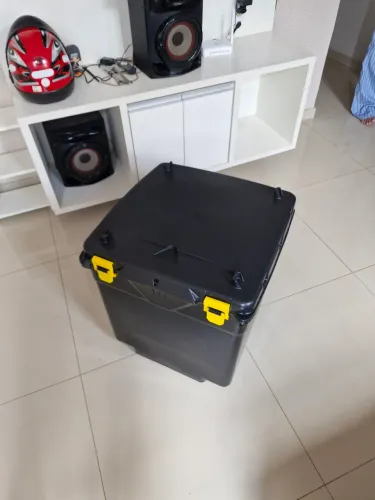 Bau icbras 110 litros + suporte de fixação