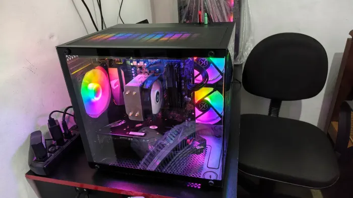 Pc Gamer Ryzen 5 5500x3D+16GB+Rx6600m