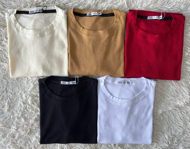 Camisa Texturizada Básica