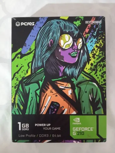 Placa de Video Pcyes GeForce G210 1GB DDR3