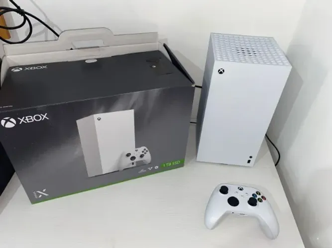 XBOX SERIES X BRANCO 1TB | SEMI NOVO