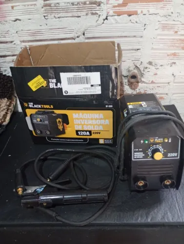 Máquina de solda + esmitilhadeira