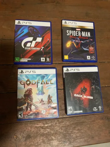 Jogos para ps5 ( os 4 por 250 )