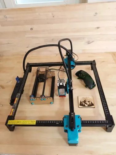 Gravadora e cortadora a laser TTS 55 PRO