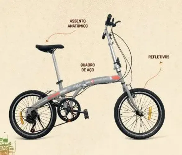 Bicicleta Dobrável Galp R.Y.D.E