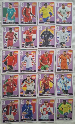FIGURINHAS LEGENDS COPA 2026 - BASE ROXA