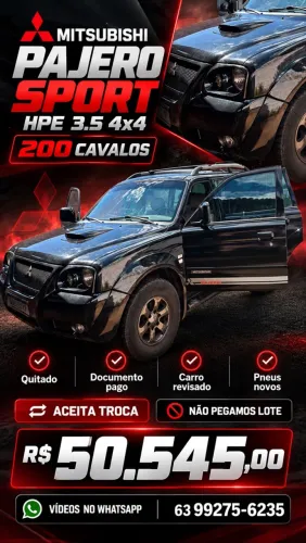 Mitsubishi Pajero Sport HPE 3.5 4X4 200cv Aut. 2009