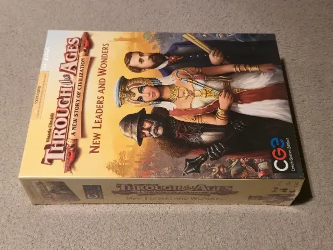 Jogo de Tabuleiro - Expansão Through the Ages: New Leaders and Wonders