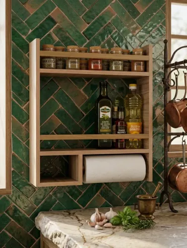 Suporte para temperos MDF 55x45