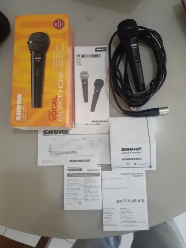 KIT MUSICAL PROFISSIONAL - SHURE/MESA/JBL MAX10/CABOS/PEDESTAIS