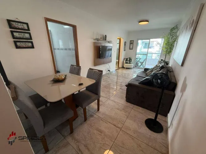 Apartamento com 2 dormitórios à venda, 84 m² por R$ 590.000,00 - Vila Guilhermina - Praia 