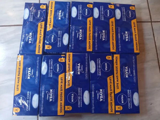 Kit de 10 pacotes de sabonetes