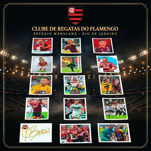 Kit Figurinhas Flamengo