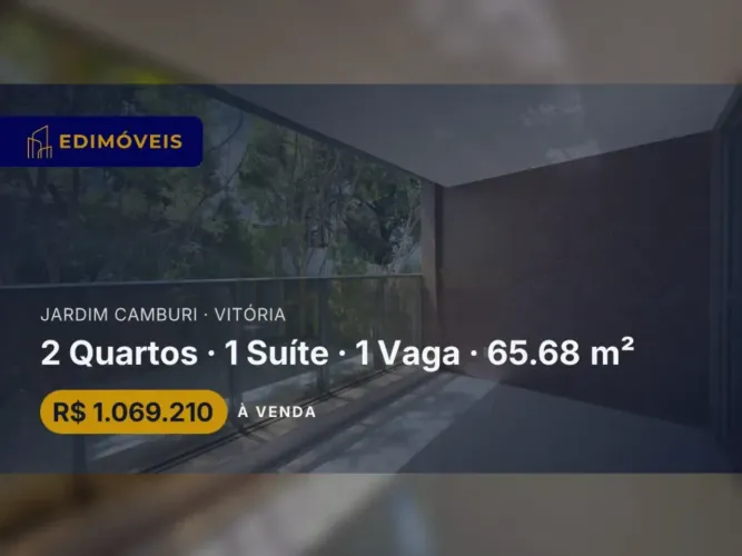 Oportunidade em Jardim Camburi: Apartamento 2 quartos com suíte e lazer completo