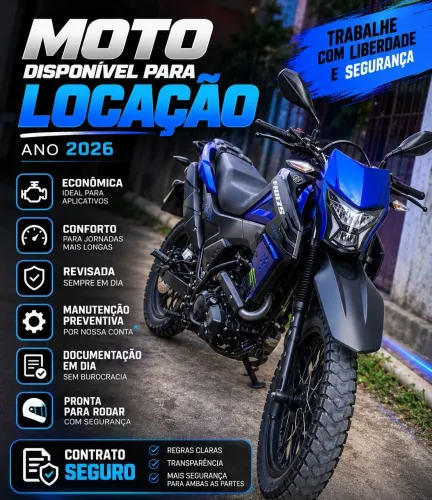 Moto para locação