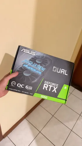 Placa de Vídeo - RTX 3050 6GB