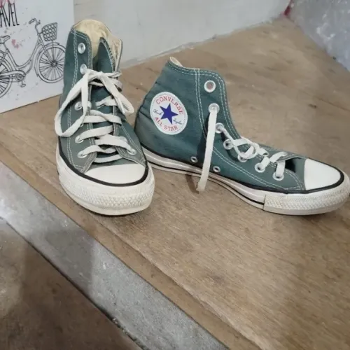 Tênis Converse Chuck Taylor All Star - Cano Alto no Verde(Original) TAM 35