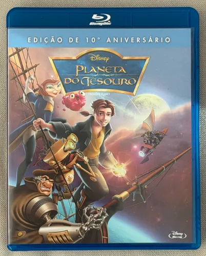 Blu-ray Planeta do Tesouro (original)