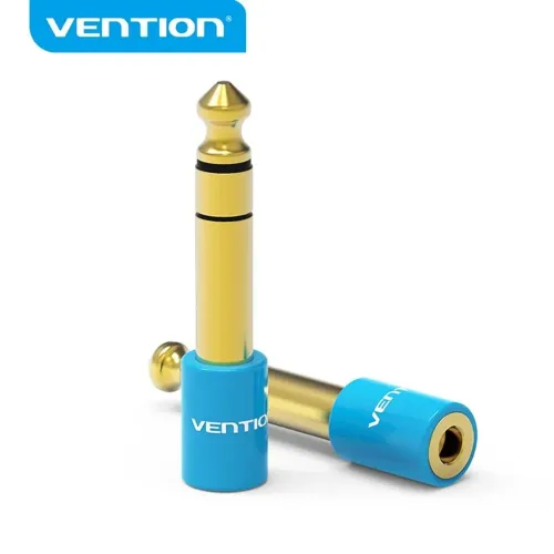 Adaptador de Áudio Vention P2 para P10 Novo