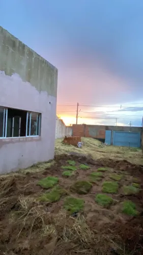 Terreno 400m2 c/ Casa em construção 