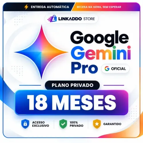 Google Gemini AI Pro 18 Meses Ativação por Link Oficial