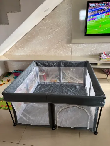 Cercado retrátil para bebê 