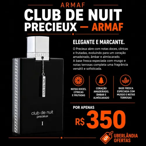 Perfume Árabe Club De Nuit Precieux 55ml 
